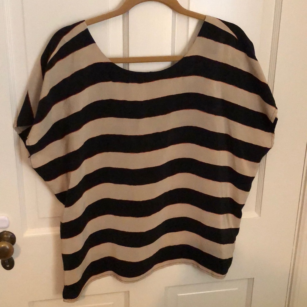Joie silk cap sleeve blouse